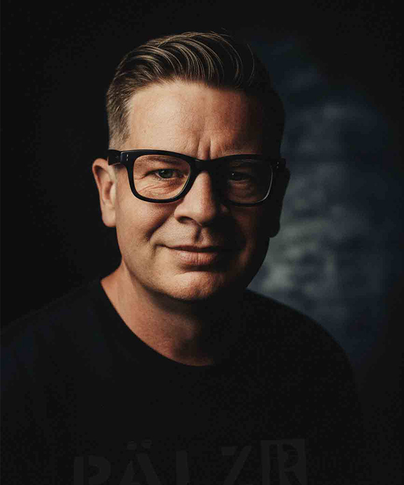 Portrait von Christian Bolzer, Inhaber von C-BO Design